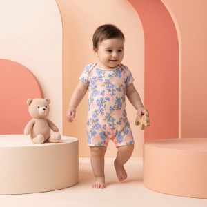 رامپر دخترانه برند Socute