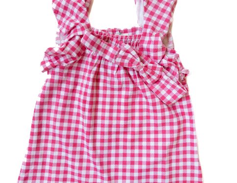 رامپر دخترانه  تل دار برند Top Top