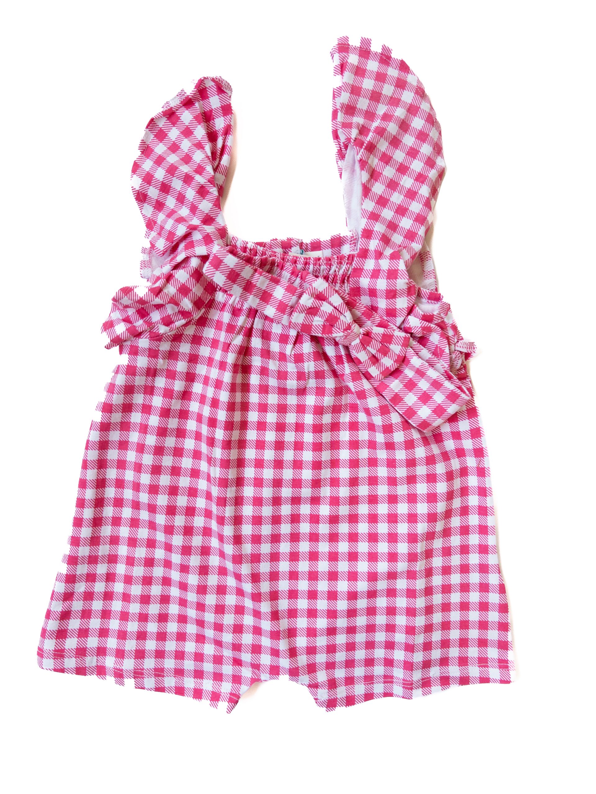 رامپر دخترانه  تل دار برند Top Top