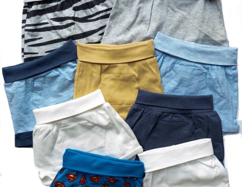 شورتک کش پهن برند H&M