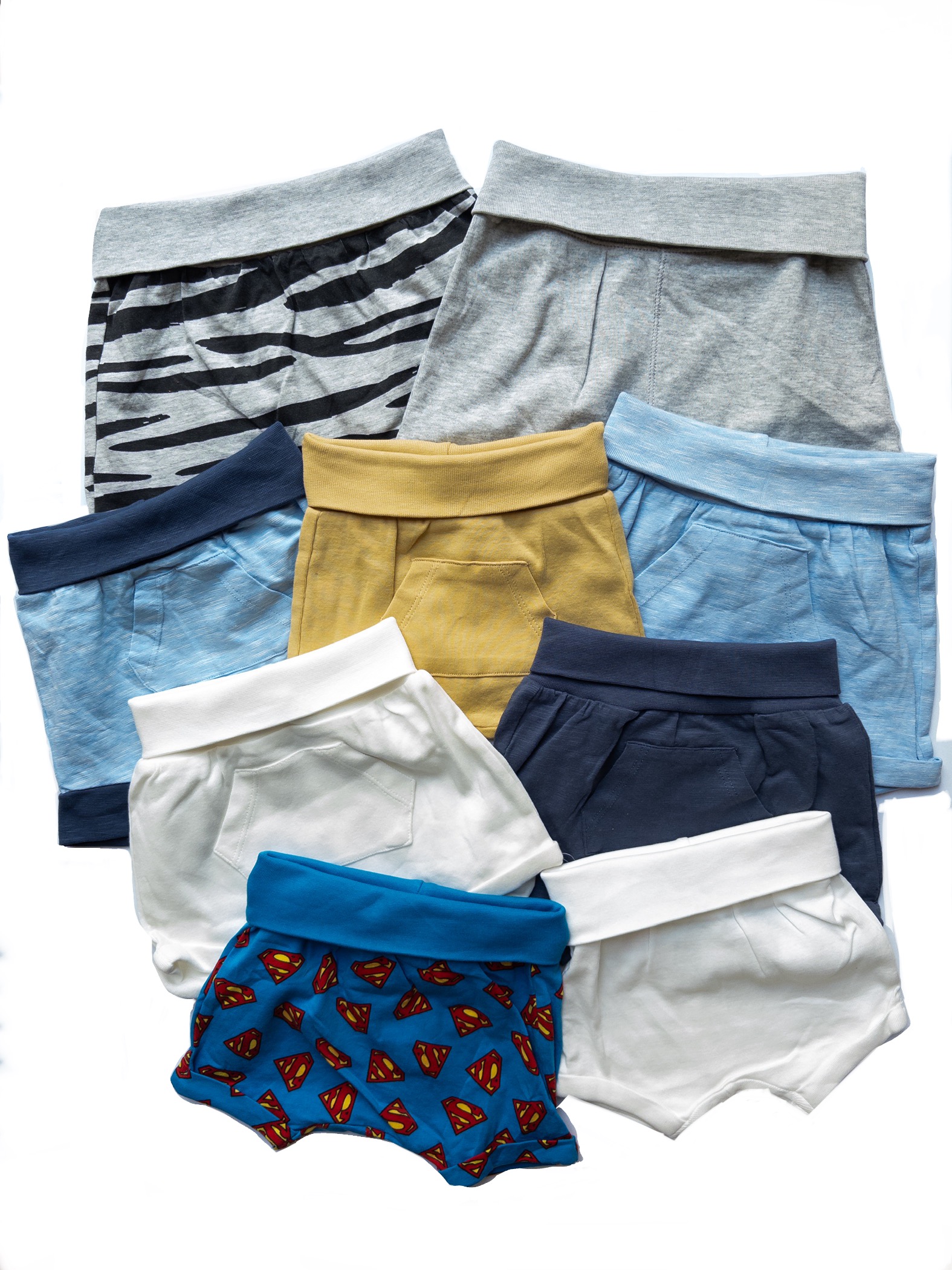 شورتک کش پهن برند H&M