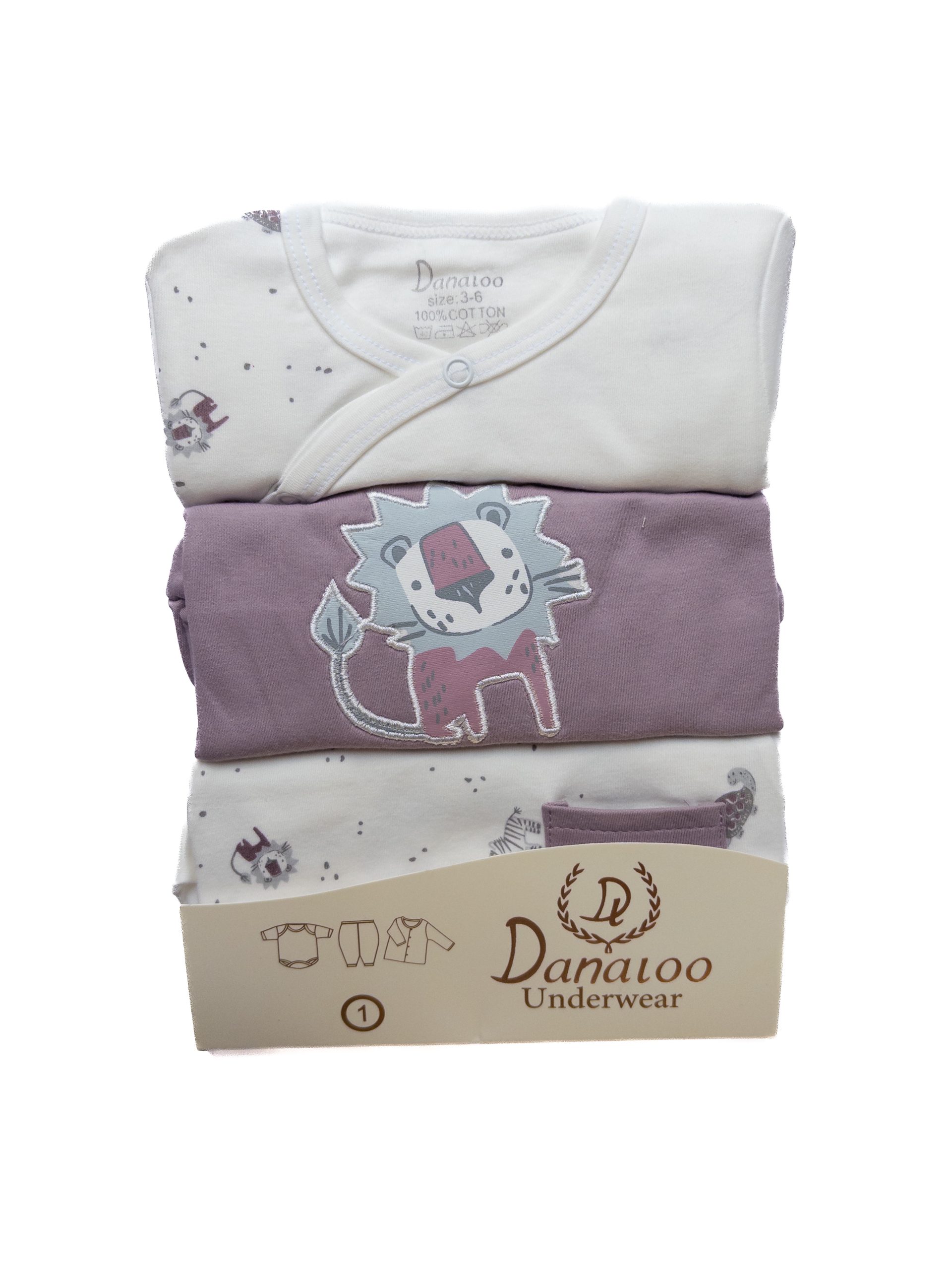 سه تیکه طرح شیر برند دانالو