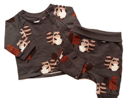 بلوز شلوار راکن برند H&M