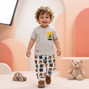 تیشرت پسرانه برند Baby harvest