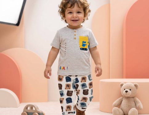 تیشرت پسرانه برند Baby harvest