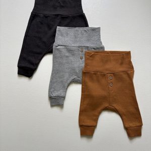شلوار کمر پهن دورس برند H&M